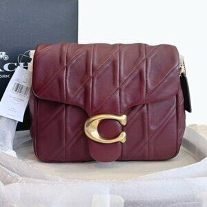 Coach Times Square Tabby Shoulder Bag With Quilting